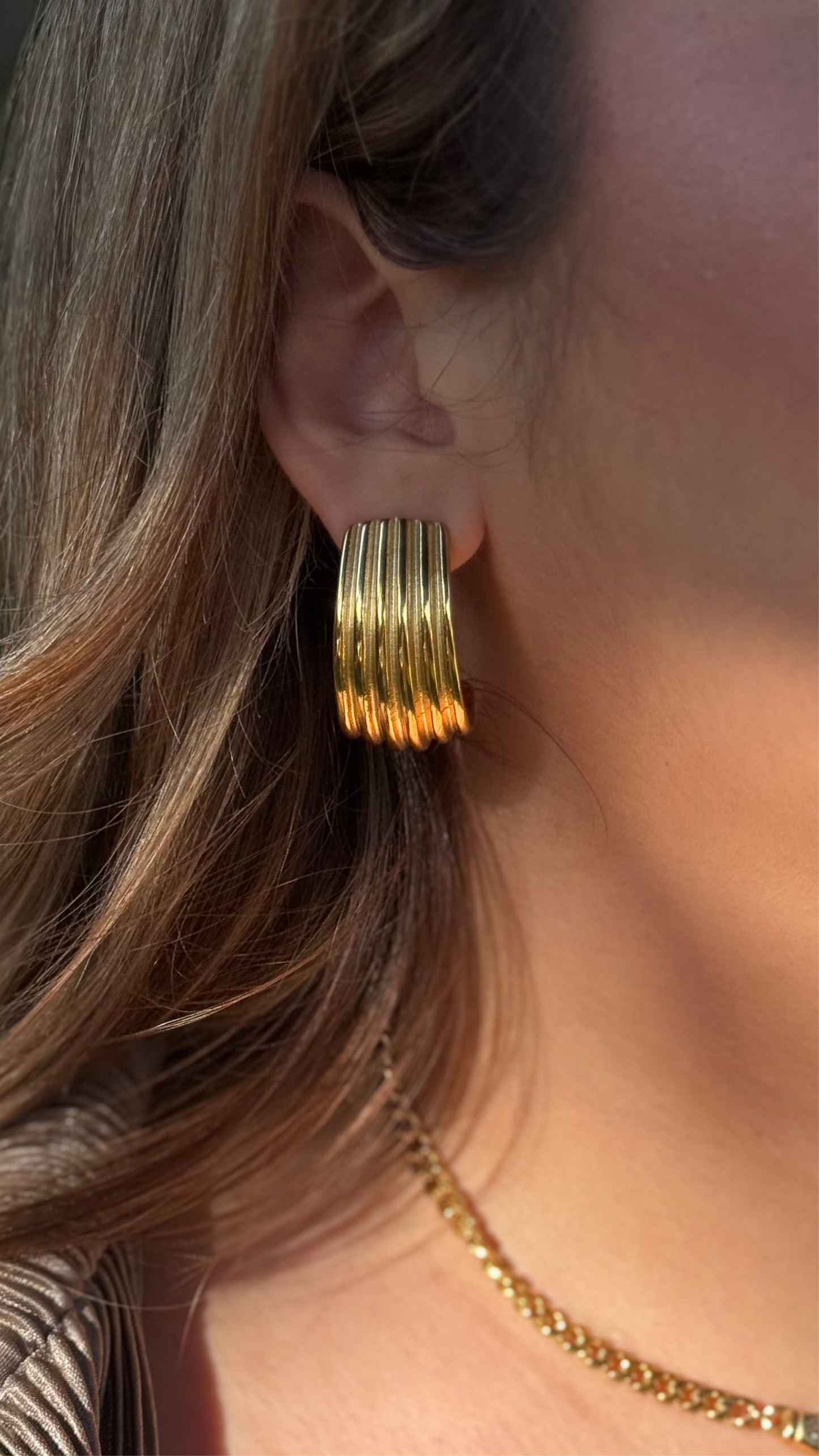 Hazel Golden Earrings