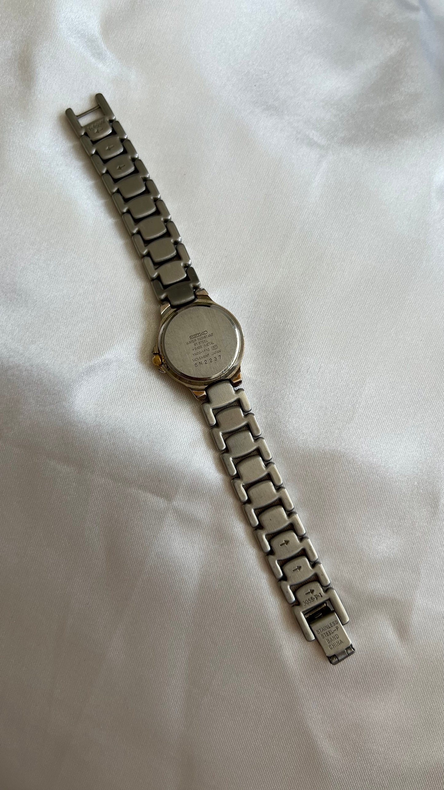 6.25” Seiko Silver Watch