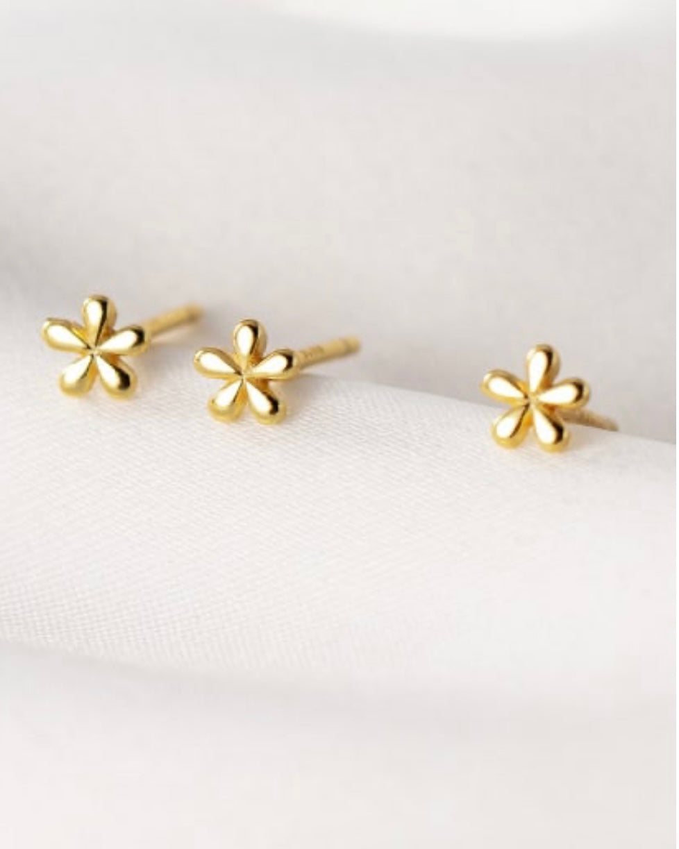 April Flower Studs